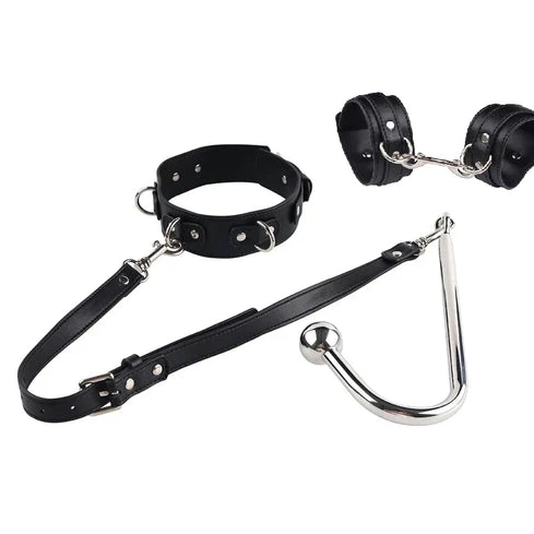 Elegant and with Anal Collar Beaded Cuffs Hook 5334 0612